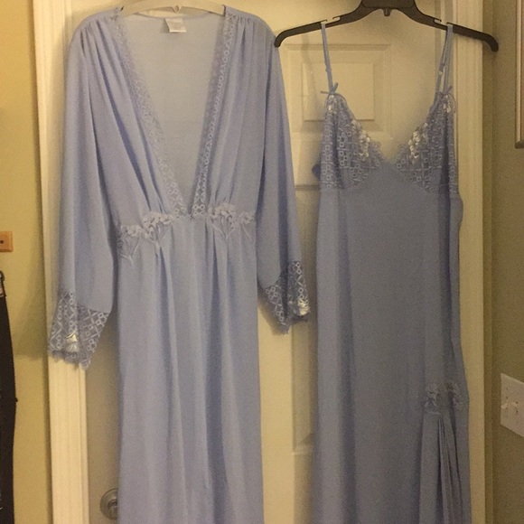 floor length nightgowns and robes